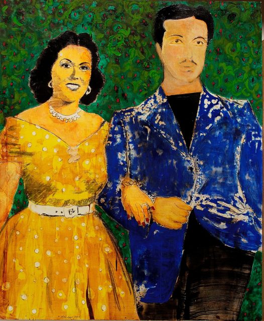 Laila Mourad and Anwar Wagdi